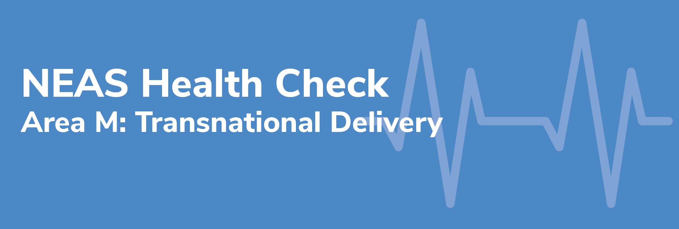 HEALTH CHECK – AREA M – NEAS